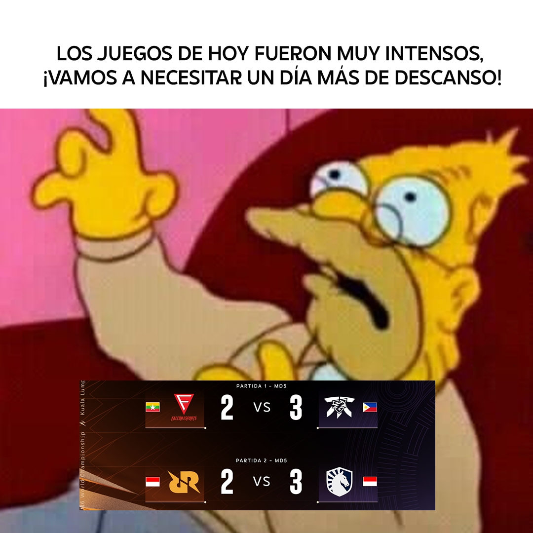 mlbbesesports's tweet image. ¡Mi corazón definitivamente necesita otro descanso, y estoy seguro de que el de ustedes también!

Después de tantas emociones y partidas intensas, es hora de hacer una pausa. Mañana tomaremos un merecido día libre para recargar energías y prepararnos para lo que viene. 🔥⭐