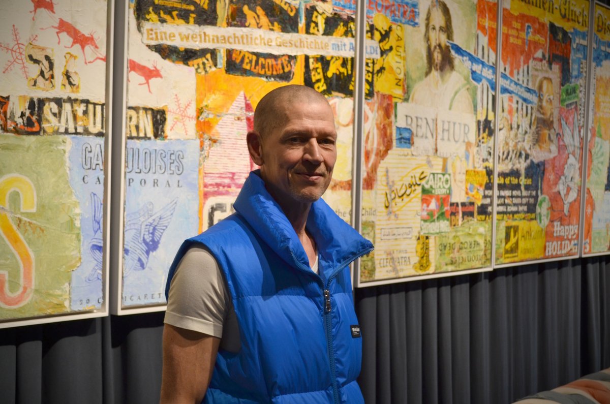 THESUPPORTUS's tweet photo. Kunst, Kirche, Kampfkunst. In Germany the words Art, Church and Martial Arts all start with a capital K. Berlin Artist Jens Lorenzen brings it all together. Most of all with his large “Mauer”-Series.
Read the full story: https://t.co/CcnFLXNzR1 https://t.co/OyDiTF46v1