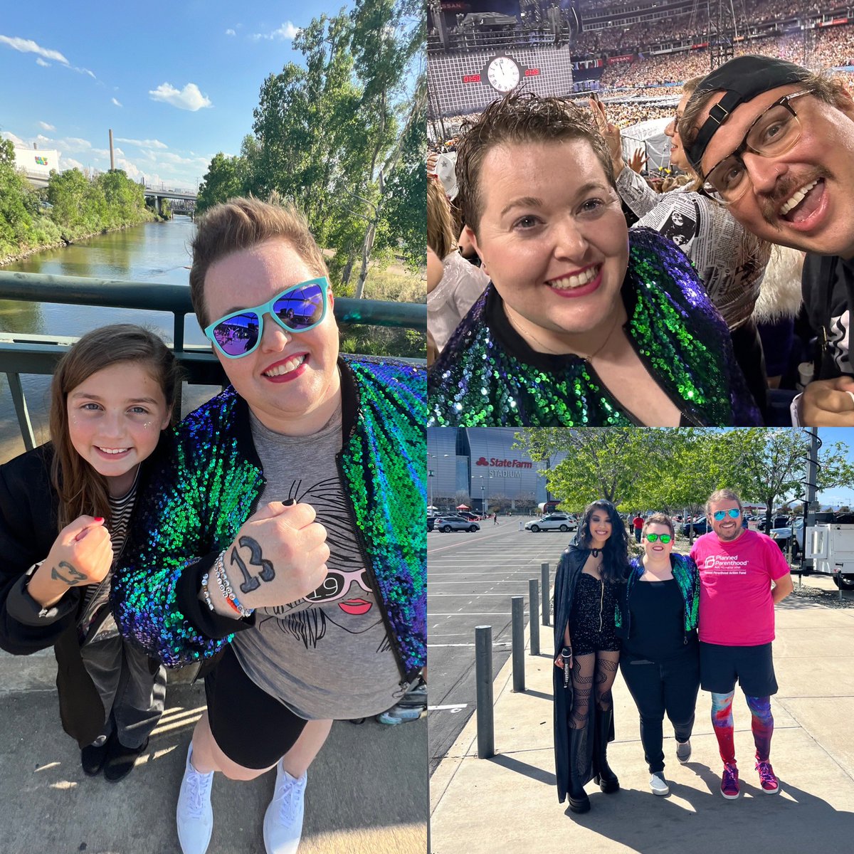 From #GlendaleN1 where we didn’t know it was 3 hours long, to #NashvilleN3 with the 5 hour delay and rain, to #DenverN1 with my niece - I’m going to miss the <a href="/taylorswift13/">Taylor Swift</a> Eras Tour! #rememberthismoment