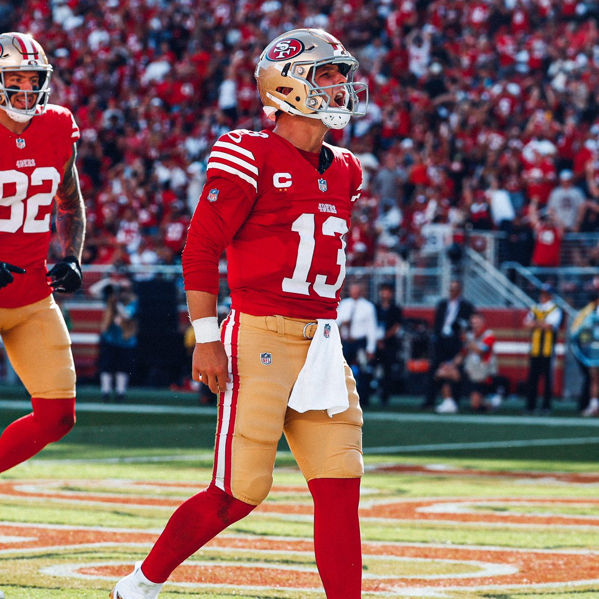 49ers's tweet photo. Gameday mood 😤

#FTTB https://t.co/G7tkgf4Fi4