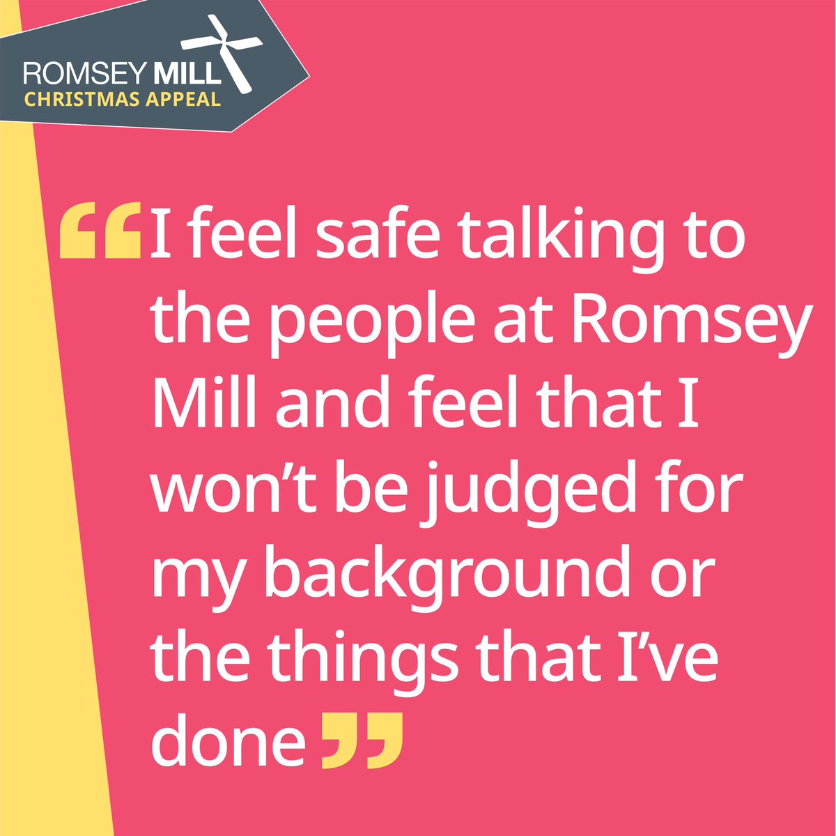 romseymill's tweet photo. Romsey Mill’s team creates safe spaces where young people, children and families can be themselves, feel supported and be heard. 
Any donation made by midday on Tuesday will be DOUBLED.
Donate via: https://t.co/bTIIgYM06H
#TheBigGive #ChristmasChallenge https://t.co/vCRgoxKhNA