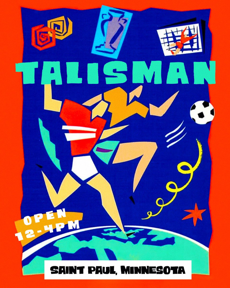 OPEN SUNDAY ⚽️🎁 12-4pm
📍 Saint Paul, Minnesota

talismancaps.com