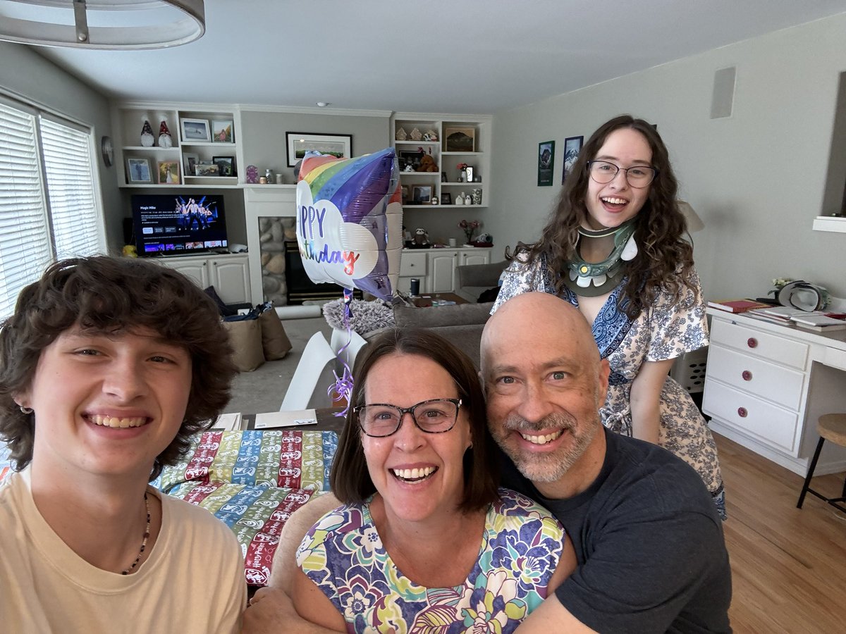 write4chocolate's tweet photo. Good morning everyone! I’m having a little trouble keeping up with my inbox and mentions. Here’s a glimpse into Natalie’s world - “graduation” + first visit to the surgeon + family - and then will share our plans in the thread. https://t.co/46PmrGFPiZ