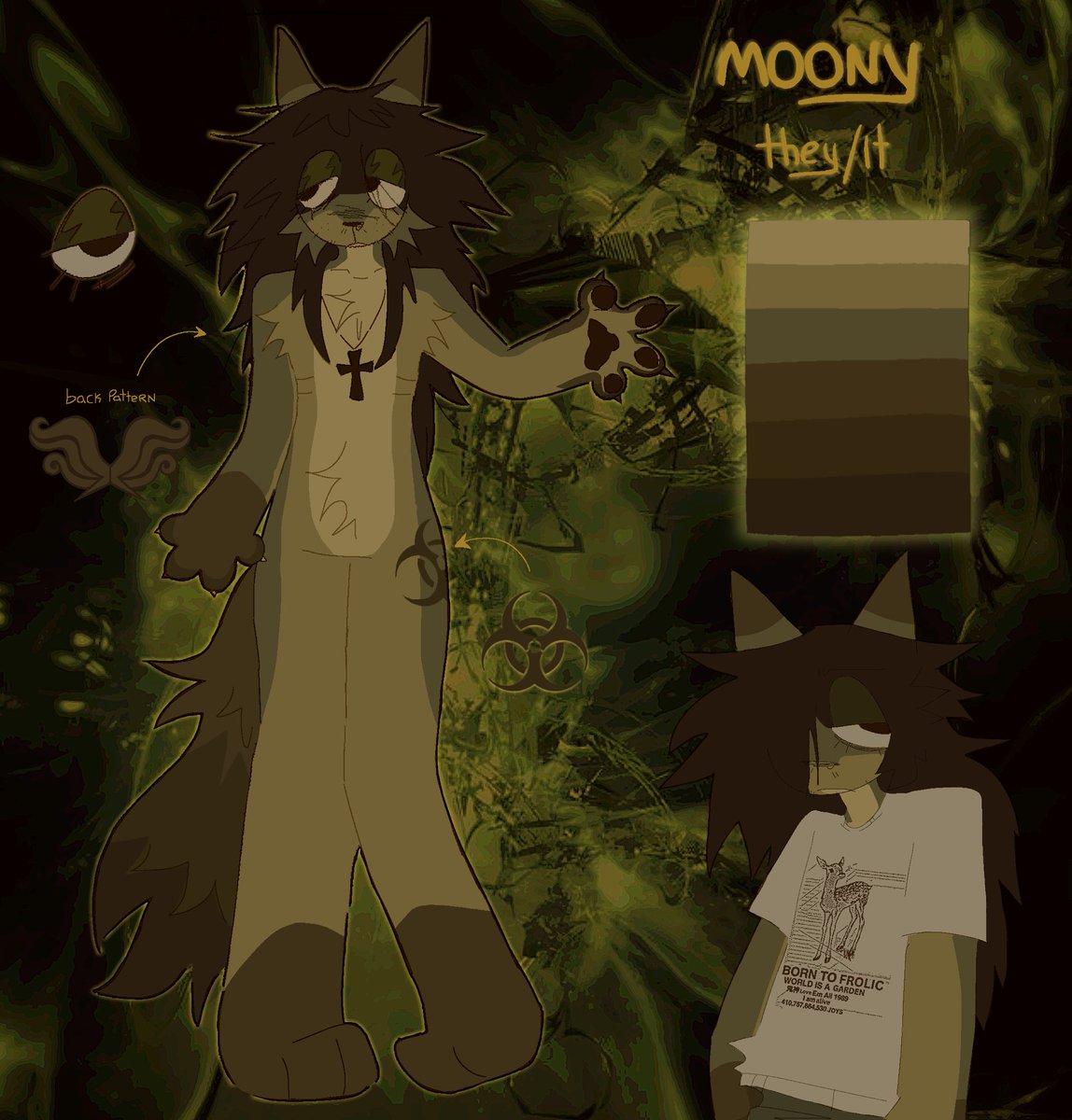 moonw4tching's tweet image. new fursona just dropped 
#fursona #furry