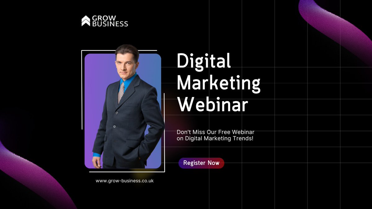 GrowBusinessLTD's tweet photo. 🚀 Stay Ahead in 2024! Join Our FREE Webinar on Digital Marketing Trends 🌐💡 Reserve your spot now and get the latest strategies to boost your business! 📅 

For more information Visit: https://t.co/j0IHSvGsaN https://t.co/II37lQko8k