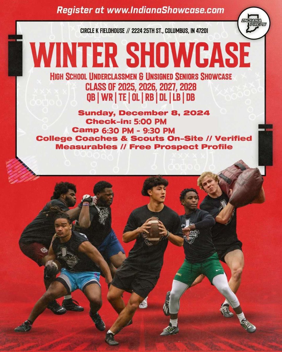 I will be attending the Winter Showcase in Columbus, IN 
<a href="/OwenWinston31/">Coach O</a> <a href="/RealNaPalm/">Nathan Napalm Palmer</a>