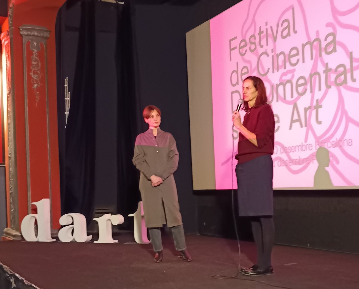 DartFestival's tweet photo. Lisa Immordino Vreeland, directora de 🎞️ JEAN COCTEAU, presentant la seva pel•lícula al @cinemamalda
#dart2024 https://t.co/KFfkKAgdQ9