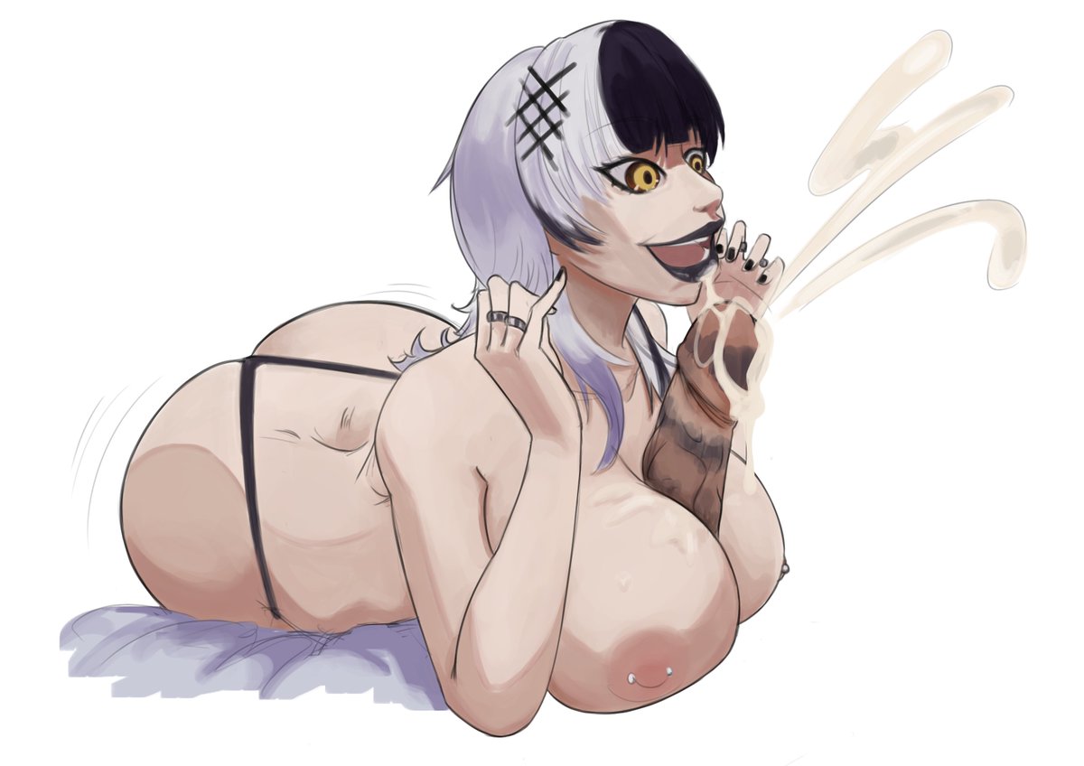 FakePyrate's tweet photo. Shiori rendering practice😳 #ShiorinFix #hololewd https://t.co/QTf7BQKcfc