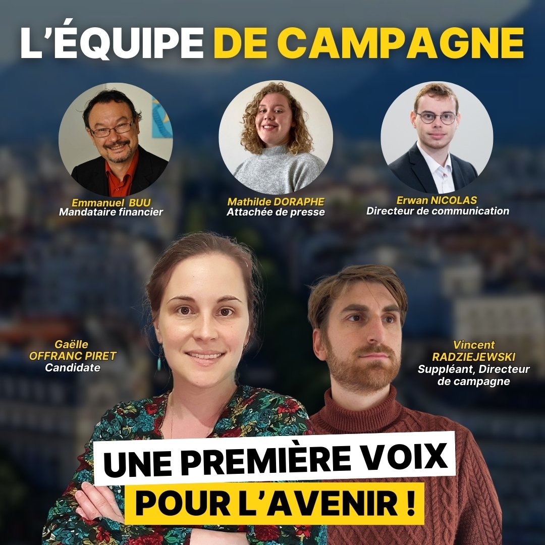 Équinoxe Grenoble (@equinoxegre) on Twitter photo Présentation de notre équipe de campagne pour la législative partielle !
Une bonne campagne, c'est un travail d'équipe. Alors pour accompagner notre candidate, de nombreuses personnes s'investissent, un grand merci à elles !
<a href="/PartiEquinoxe/">Équinoxe - L'avenir croit en nous !</a>
#grenoble
instagram.com/p/DDSQta1oyWz/… Présentation de notre équipe de campagne pour la législative partielle !
Une bonne campagne, c'est un travail d'équipe. Alors pour accompagner notre candidate, de nombreuses personnes s'investissent, un grand merci à elles !
<a href="/PartiEquinoxe/">Équinoxe - L'avenir croit en nous !</a>
#grenoble
instagram.com/p/DDSQta1oyWz/…