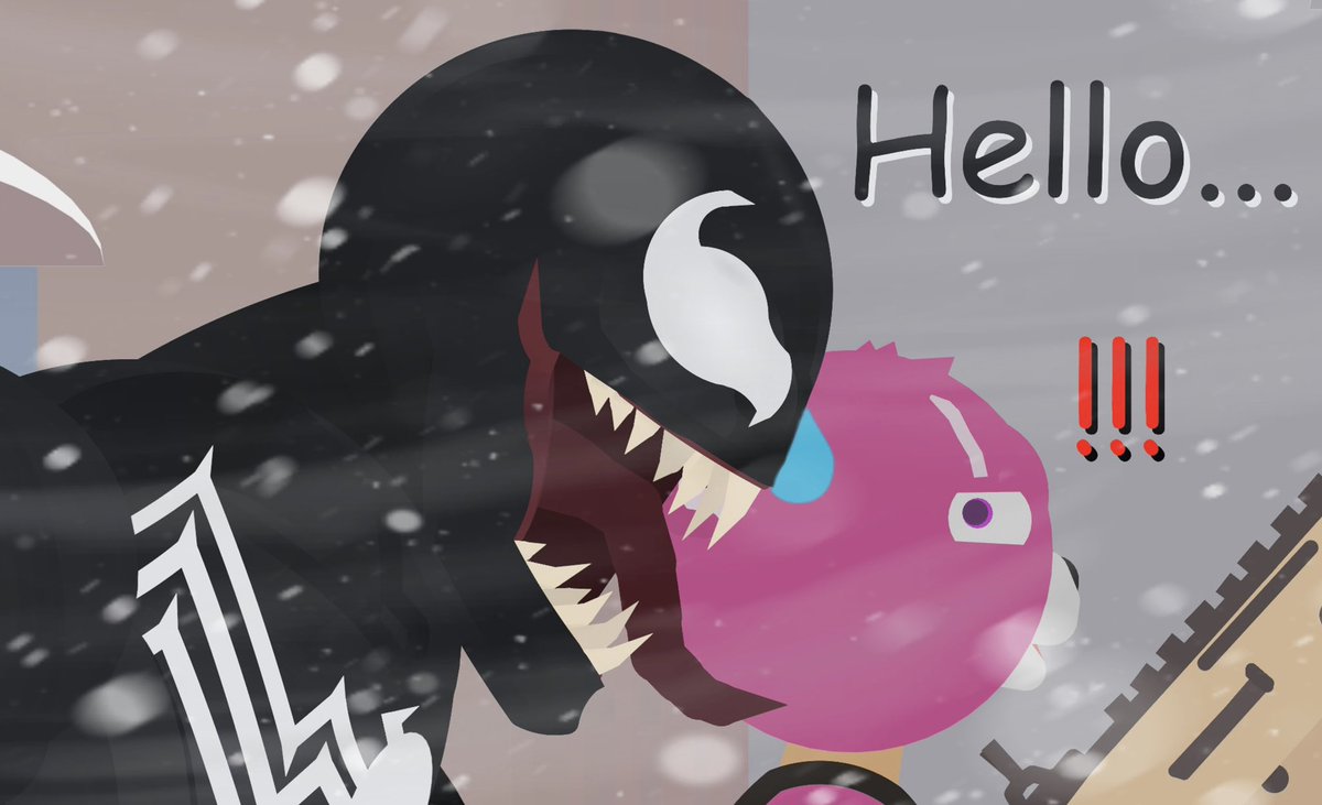 Random_noseque0's tweet photo. A mini comic why not😼?
#Fortnite #Venom #Pinkbear https://t.co/MIvQVBhjKn