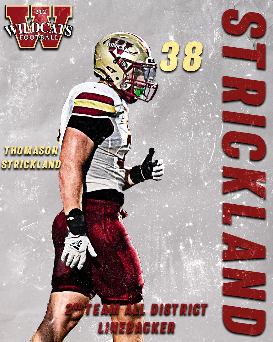 Congratulations to our Cats who made 2nd Team All District this season! #212