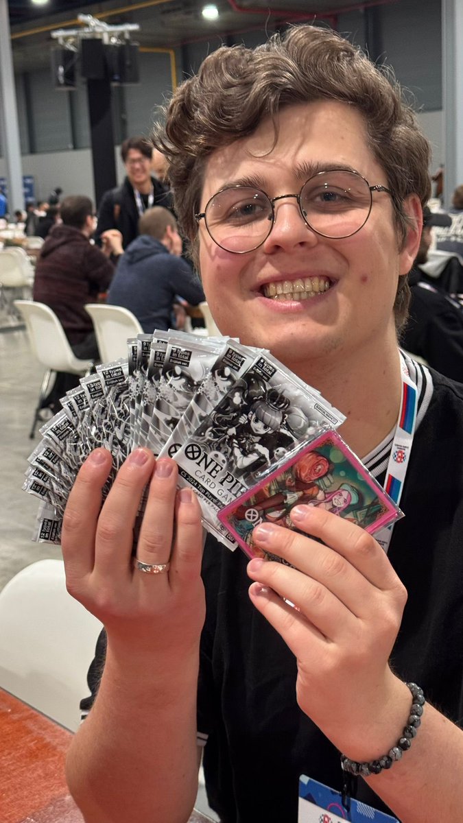 BCF Utrecht
Deck: BY

R1 Vega ✅
R2 Bonney ❌
R3 RP Luffy ✅
R4 BDoffy ✅
R5 Enel ✅
R6 BDoffy ✅
R7 Nami ❌ <a href="/opgato22/">Joan Mendez</a> best nami
R8 Lucci ✅
R9 BDoffy ✅
R10 Lucci ✅
R11 BDoffy ✅
R12 BY ❌

Top 128: Enel ✅❌✅
Top 64: 3D2Y ❌❌

s/o <a href="/JellybeansOP/">Jeremy</a> best BY teacher