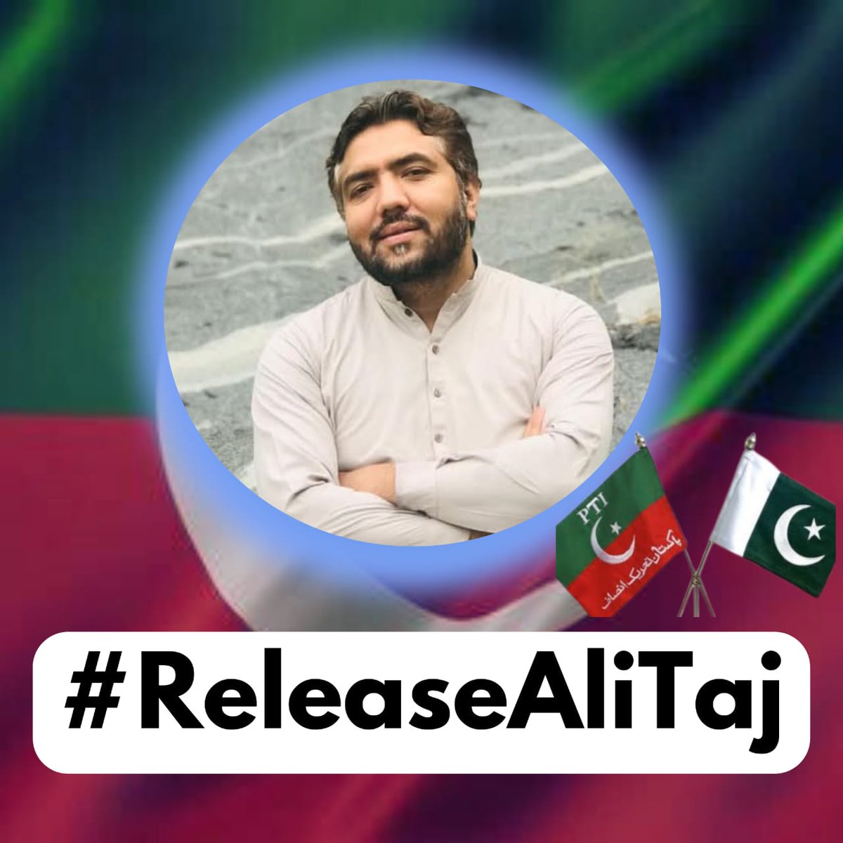 Pti_kharmang's tweet photo. اب وہ دور نہیں رہا کہ طاقت کے بل بوتے پر اپنی مرضی چلائیں 
اور جو چاہے وہ کرے 
#ReleaseAliTaj https://t.co/D5bXdlN8zB