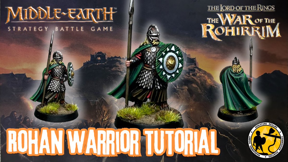 MiniatureRealms's tweet photo. The Lord of the Rings: The War of the Rohirrim, the new release for MESBG, this time its time for a Rohan Warrior tutorial. 

https://t.co/XTW126eqaV

#MESBG #TheLordOfTheRings #thewaroftherohirrim #rohan #warhammercommunity #middleearthstrategybattlegame #AdWIP #tutorial https://t.co/dOc6Mu8EWT