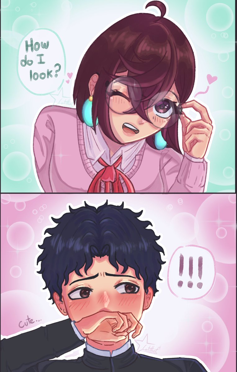 letittart's tweet photo. my comfort shipp!!

#Dandadan #ダンダダン #fanart #anime https://t.co/TYotdHHSHr