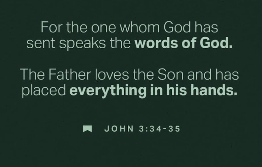 Good morning ya’ll. Have a blessed day 🙏

It’s not in your hands. Everything is done through Jesus. Your burdens, your hopes, your faith and the glory - give it all to him.
