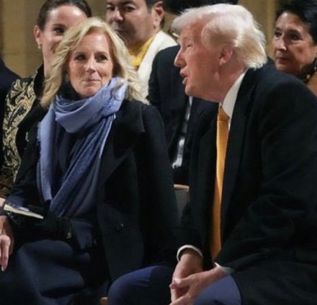 MonicaCrowley's tweet photo. “Remember the time you wore a MAGA red suit on Election Day? Yeah that was awesome.” https://t.co/yPyQHaioTu