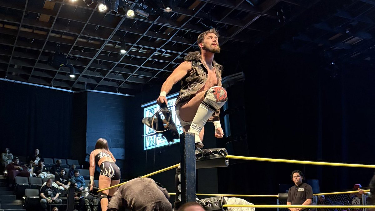 Jaden4Real's tweet photo. From the WOMBAT Arena to Center Stage.
Not here to change the game—I’m here to change the channel.
#GCWMasterMind https://t.co/BrgfDqu1xX