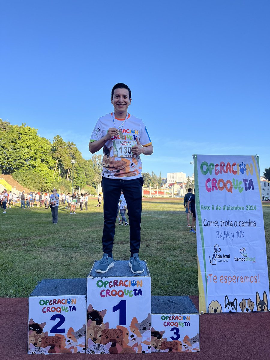 Andrad_mike's tweet photo. Logré los 5k en 30 minutos en la carrera con causa “operación croqueta” 
Todo lo recaudado es para apoyar a #perritos y #gatitos del #albergue #adaazul #xalapa #peluditos #michis #carreraconcausa 🐶🐈🧡 https://t.co/mTcrVOkYFo
