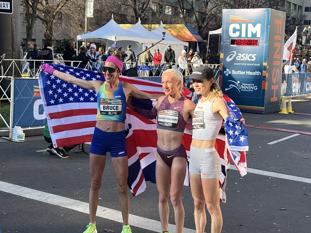 Your 2024 women’s podium! Calli, Jackie, Steph, oh my!