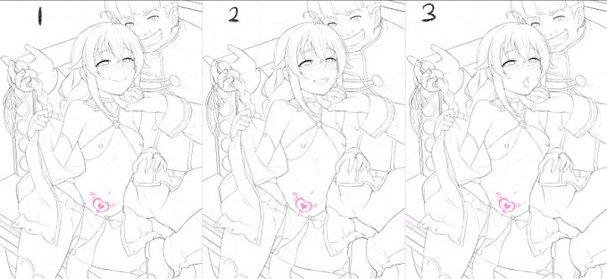 表紙、どの口がいいですか…? 