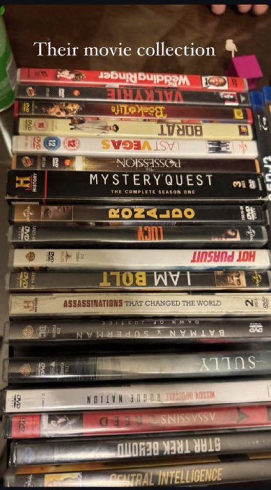 visegrad24's tweet photo. The rebels found ”Borat” in Assad’s movie collection in his Damascus villa https://t.co/uNkFqKUN5n
