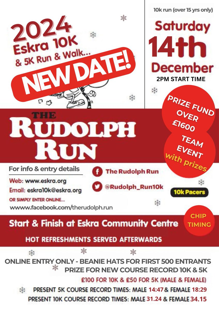 Rudolph Run tweet media