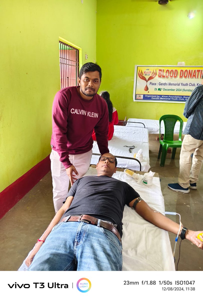 Blood donation programme on 08/12/2024