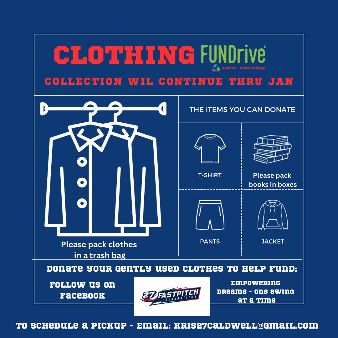 Nothing means more than when coaches cross the softball lines to do something for the girls. Thank you Jim Greiner with Greiner Fastpitch &amp; Kimberly Huchowski Fisher with Southside Prospects Fastpitch Club donating to 27 Fastpitch Foundation   My ♥️ explodes with gratitude!