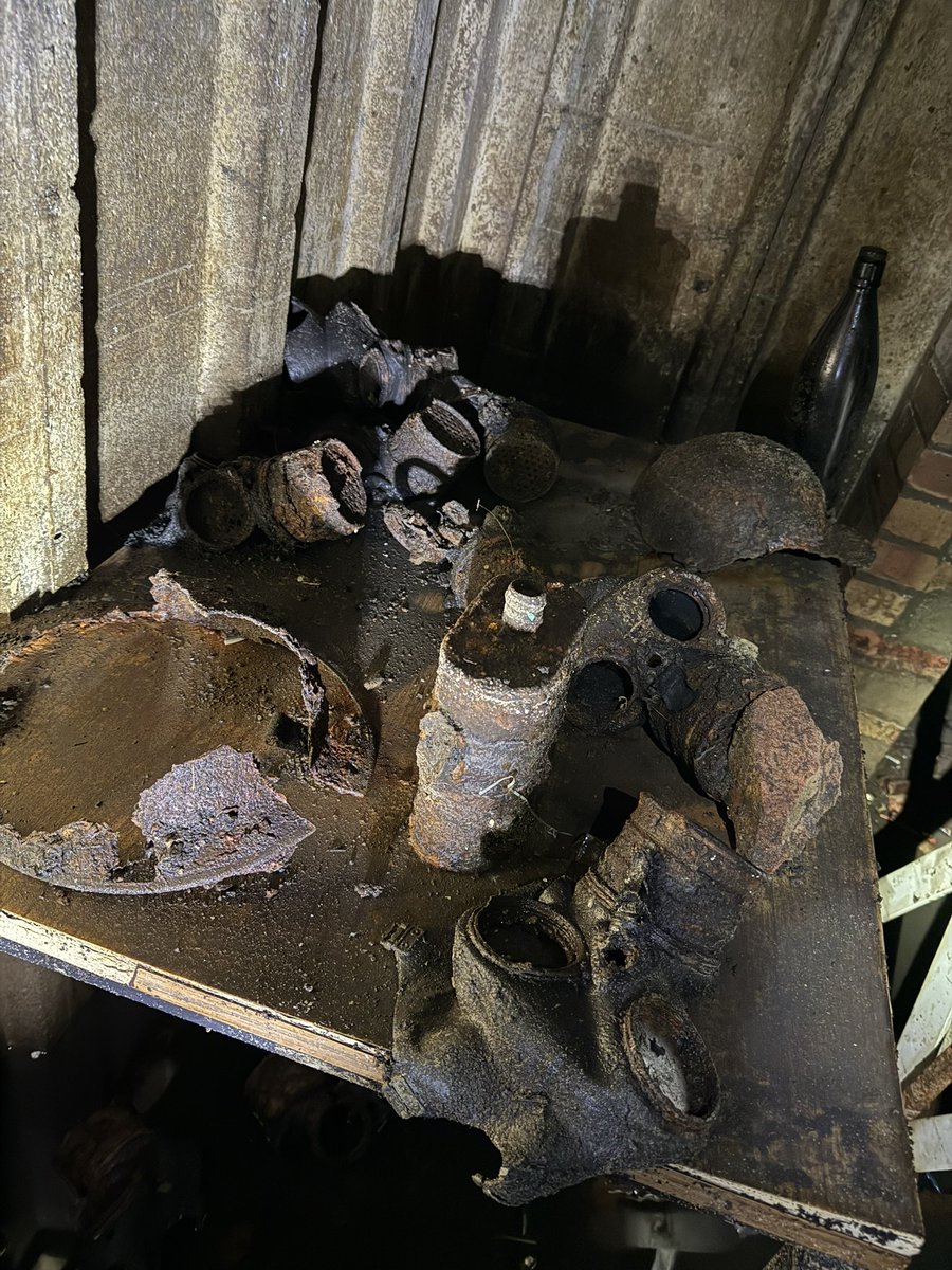 SafetyRedline's tweet image. Our teams really get to see some fascinating places.  Photos from a recent survey of a Second World War large air raid shelter.