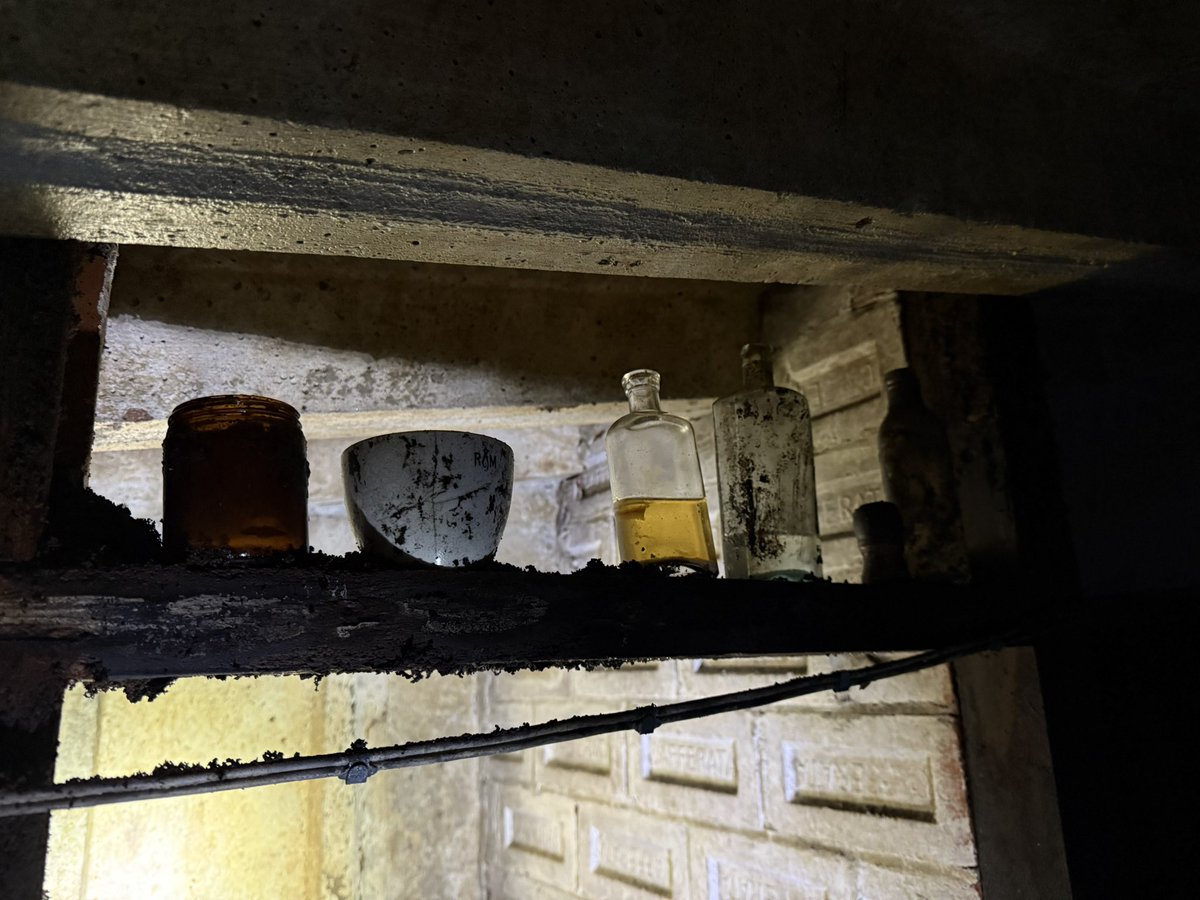 SafetyRedline's tweet image. Our teams really get to see some fascinating places.  Photos from a recent survey of a Second World War large air raid shelter.
