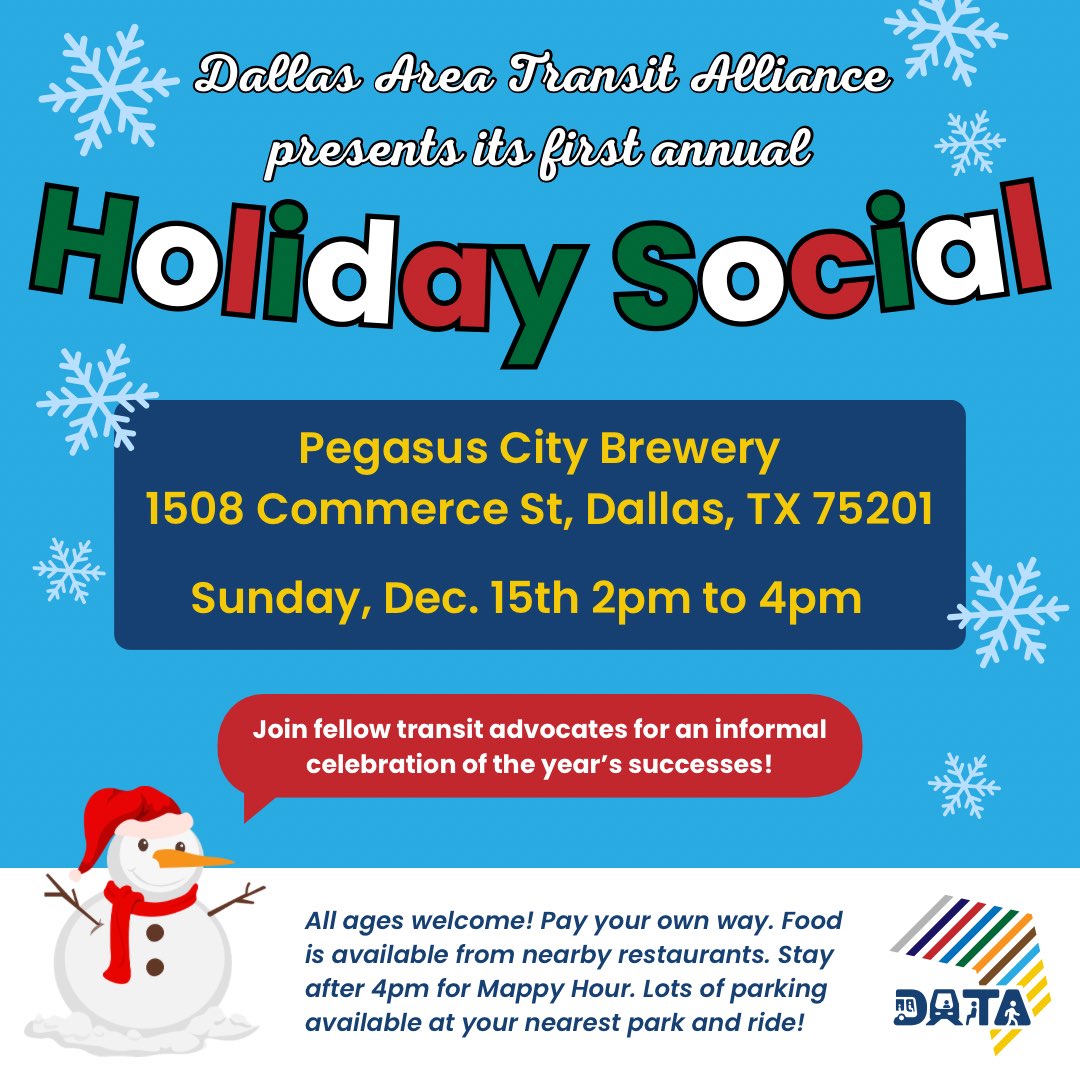 Dallas Area Transit Alliance tweet media