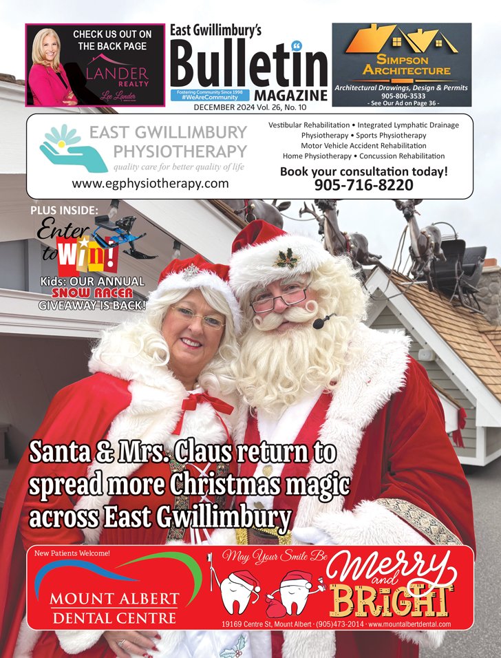 The December Bulletin edition is available now! Canada Post employees are (still) on strike, but the Bulletin’s holiday edition marches on anyway. Pick-up locations are listed at: egbulletin.com - digital edition here: indd.adobe.com/view/8bae6380-…