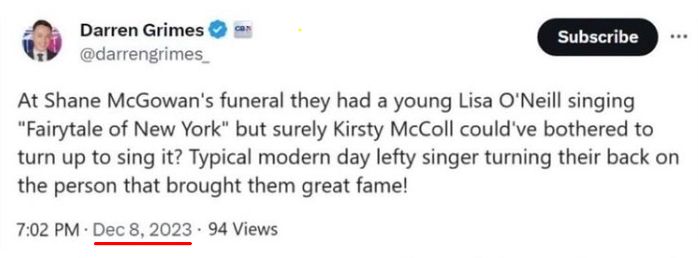 John O'Connell tweet media