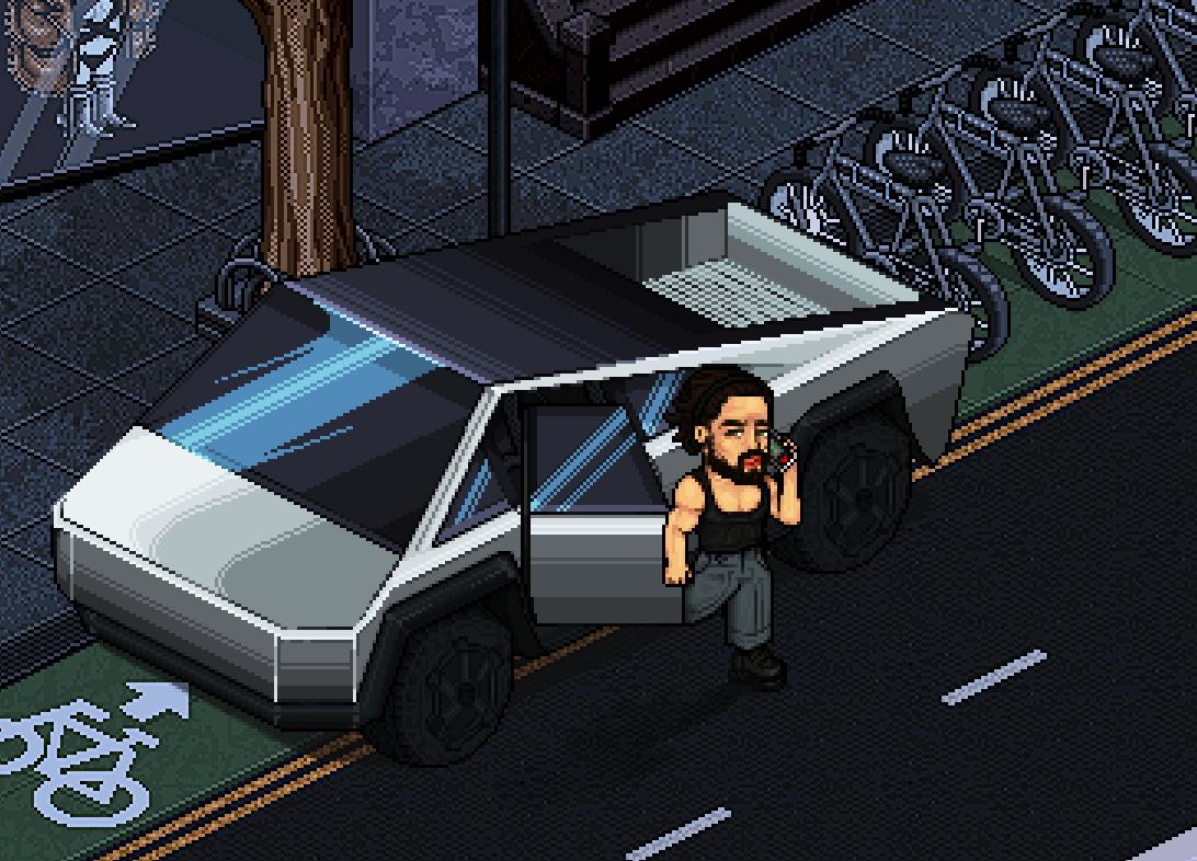 taking a spin in new york with the first cybertruck