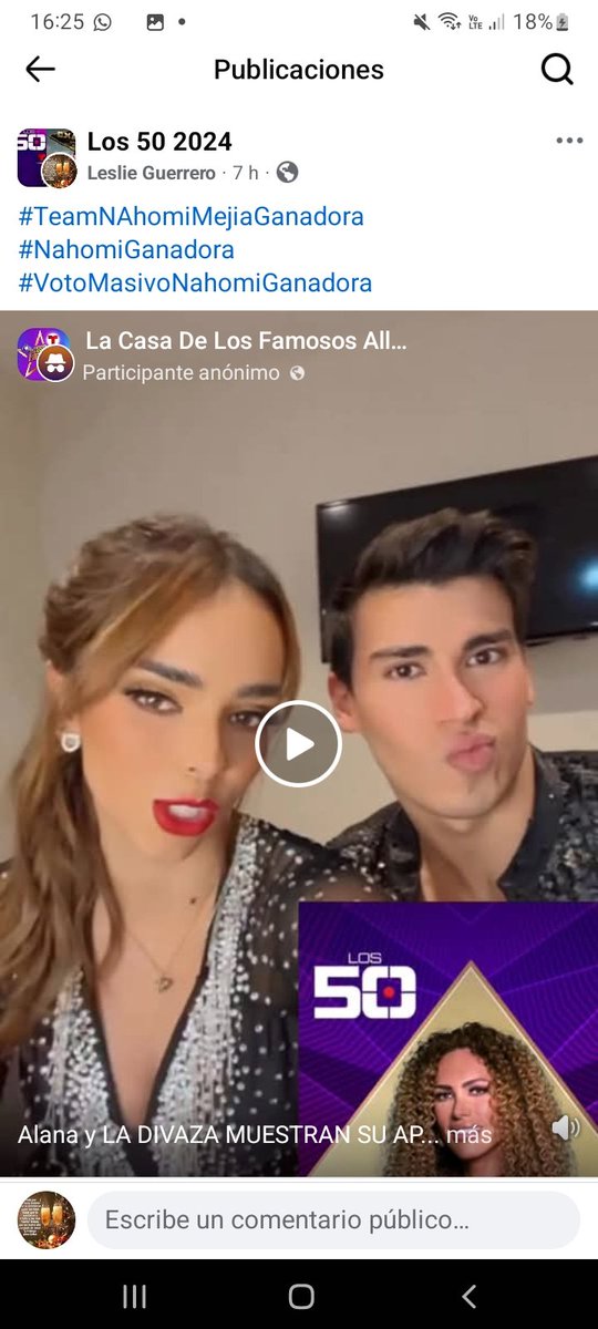 LetsyG's tweet image. #NahomiGanadora
@TLMDRealities 
@Telemundo
Apoyando a Nahomi #Divaza #Alana.