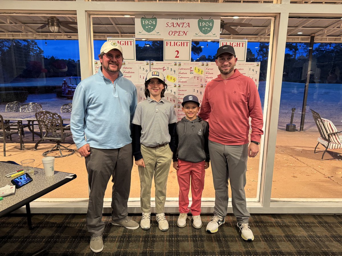 columbia_cc's tweet photo. Congrats to our CCC Santa Open winners! 🥰 https://t.co/YBgZdkrgWy