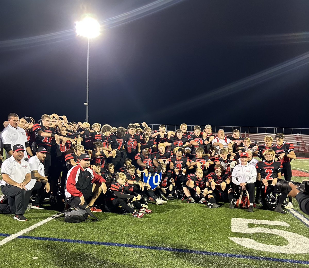 linganorefb's tweet photo. For X 
"Big thank you to our incredible community for all your support throughout this season! We made it to states, and while we didn't take home the win, your energy and encouragement kept us going every step of the way. We couldn't have done it without you! #Grateful https://t.co/NS0nR6ixy2