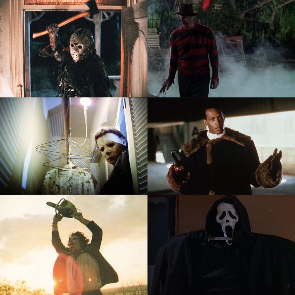 HorrorLover27's tweet photo. Slashers will always have my heart. 🖤 https://t.co/QsxxrBGyZt