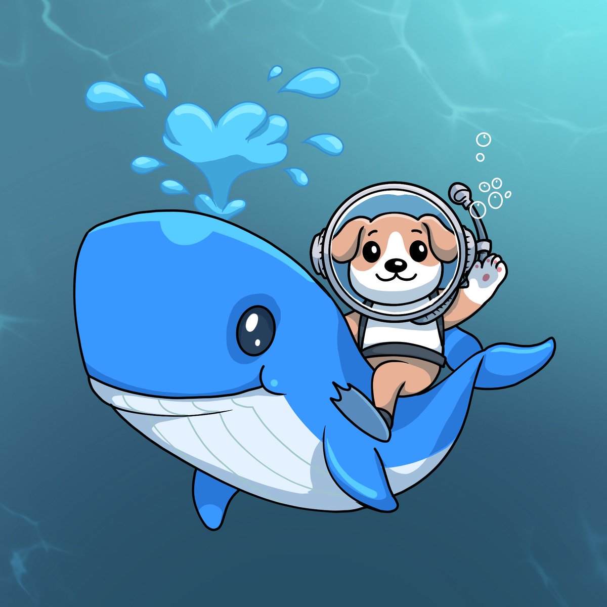 Whales are circling!!! 🤿🐶💧