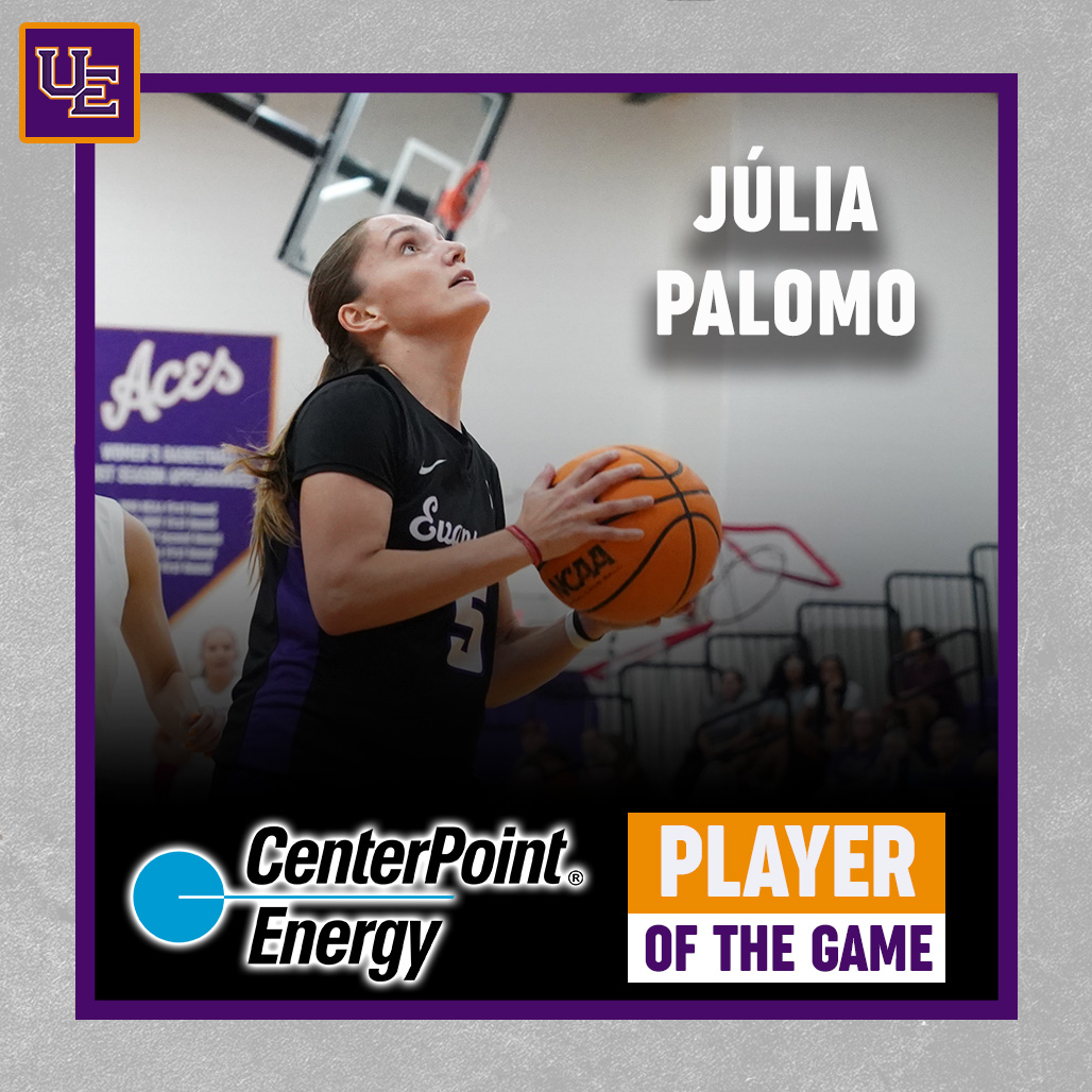 Evansville Women's Basketball (@ueathletics_wbb) on Twitter photo Scoring a career-high 26 points & leading the Aces, Julia Palomo is your <a href="/CenterPoint/">CenterPoint Energy</a> Player of the Game!
๐ #ForTheAces x #PlayToWin Scoring a career-high 26 points & leading the Aces, Julia Palomo is your <a href="/CenterPoint/">CenterPoint Energy</a> Player of the Game!
๐ #ForTheAces x #PlayToWin
