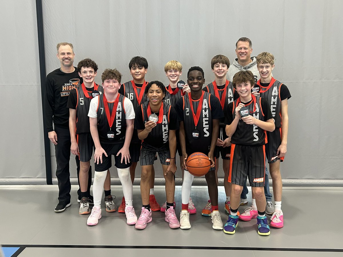 🏆CHAMPIONS🏆

Congratulations to Ames Little Cyclones 7th Grade Division🏀

#UMWBasketball