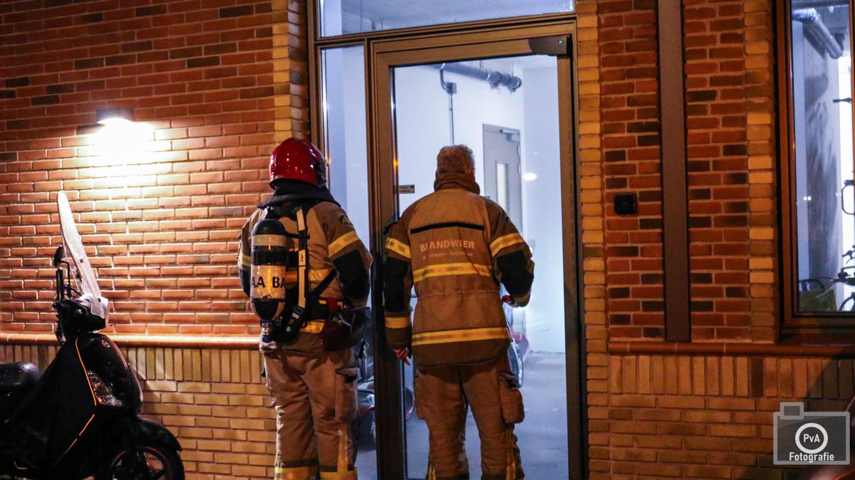 Brandgerucht Jacob Geelstraat Amsterdam