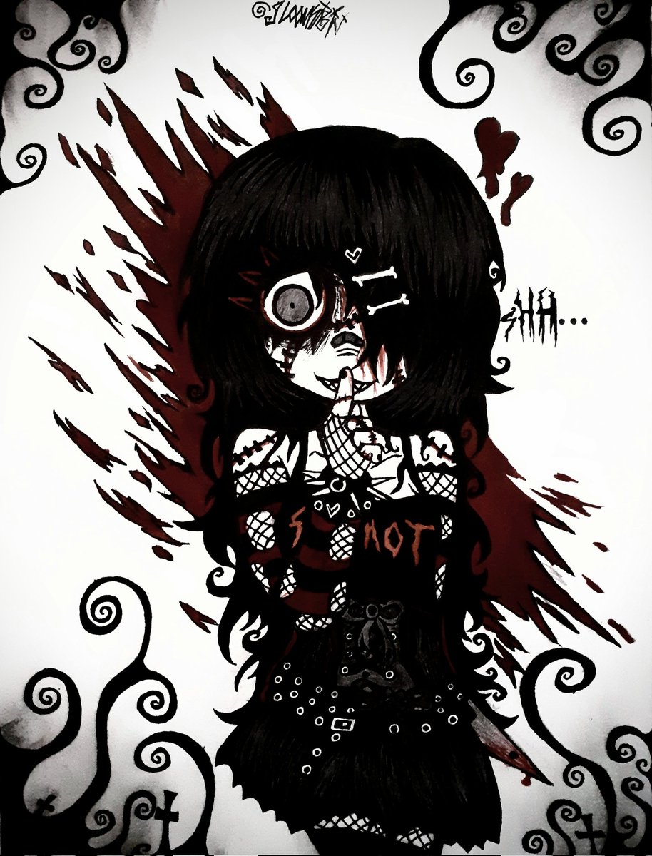 gloomsteinx's tweet image. SERIAL KILLER GIRL🔪