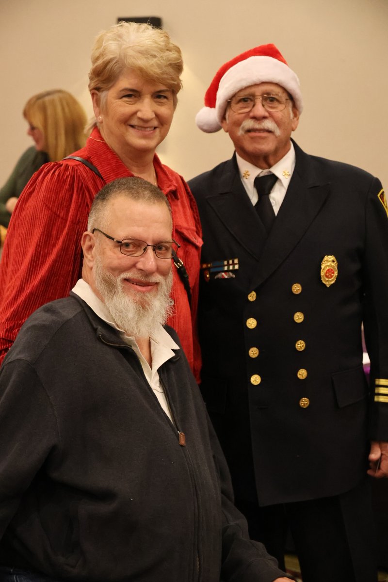 IFD_NEWS's tweet photo. Today, #IFD FF's celebrated an early Christmas w/ 70 area children ages 5-18 &amp;several adults afflicted with Muscular Dystrophy for their annual holiday party. For 74 years, IFD has partnered w/ the #MDFF in hosting an annual Holiday Party for MDFF children and their families. https://t.co/huyFyuxhaZ