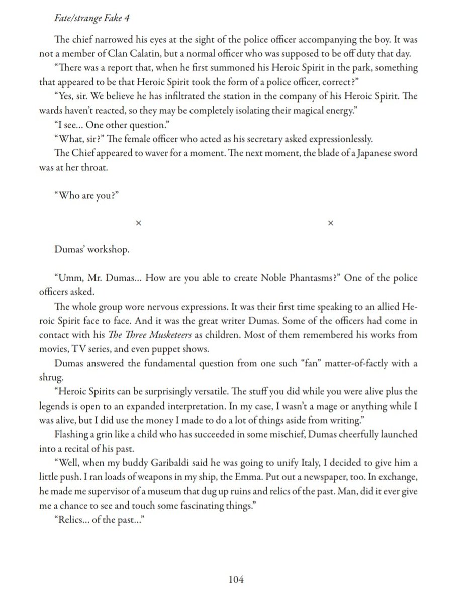 IncarnatedFiend's tweet photo. Caster Alexandre Dumas talking about his father, General Thomas Dumas, in Strange Fake https://t.co/nwpcZXJ5pa