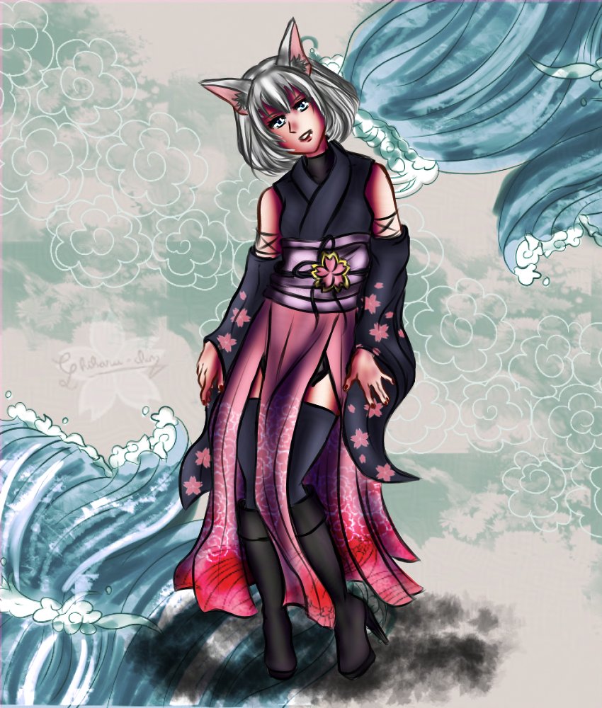 ChinChiharu's tweet photo. Chiharu (original work). No glazed version at my Cara and 🦋sky account. 
#oc
#originalcharacter
#chiharu https://t.co/TurmxC8c5M