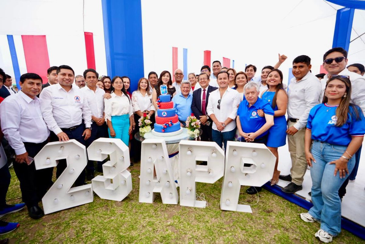 Agradezco a todos los que han sido parte de estos increíbles momentos. 23 años de Alianza Para El Progreso no habrían sido posibles sin la colaboración, el apoyo y la confianza de nuestras comunidades, militantes y equipo de trabajo. ¡Gracias por creer en nosotros! ¡APP, el