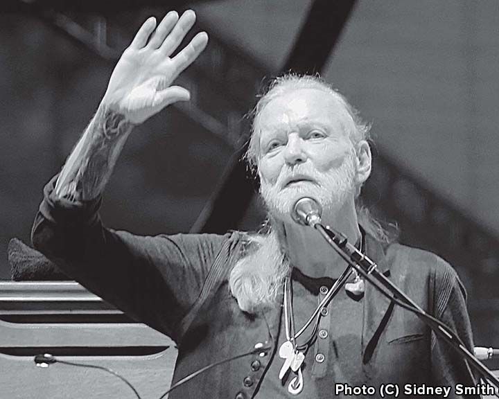 allmanbrothers's tweet photo. Remembering Gregg Allman on his birthday - we miss you brother!  
Photo by Sidney Smith / https://t.co/dsFQcyzWmT https://t.co/X2HR3hLPNv