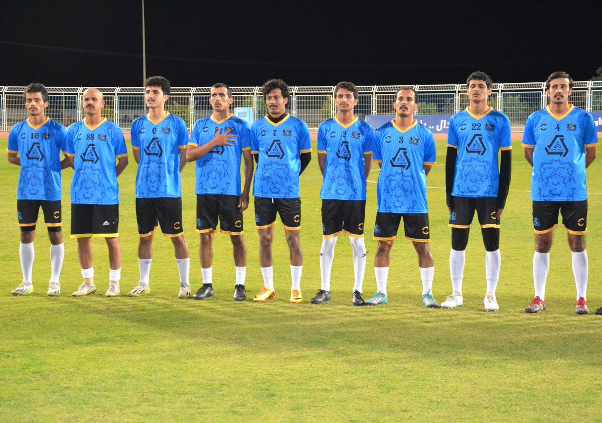 Alrueb_2004's tweet photo. #كأس_رابطة_الهواه_بنجران_2024 .

نهاية المباراه النهائيه لكأس رابطة الهواه بنجران ٢٠٢٤ بخسارة فريق الرعب بنتيجة ١-٠ .

هاردلك لجميع محبين الرعب 💙🖤. https://t.co/VOUsPNDATN
